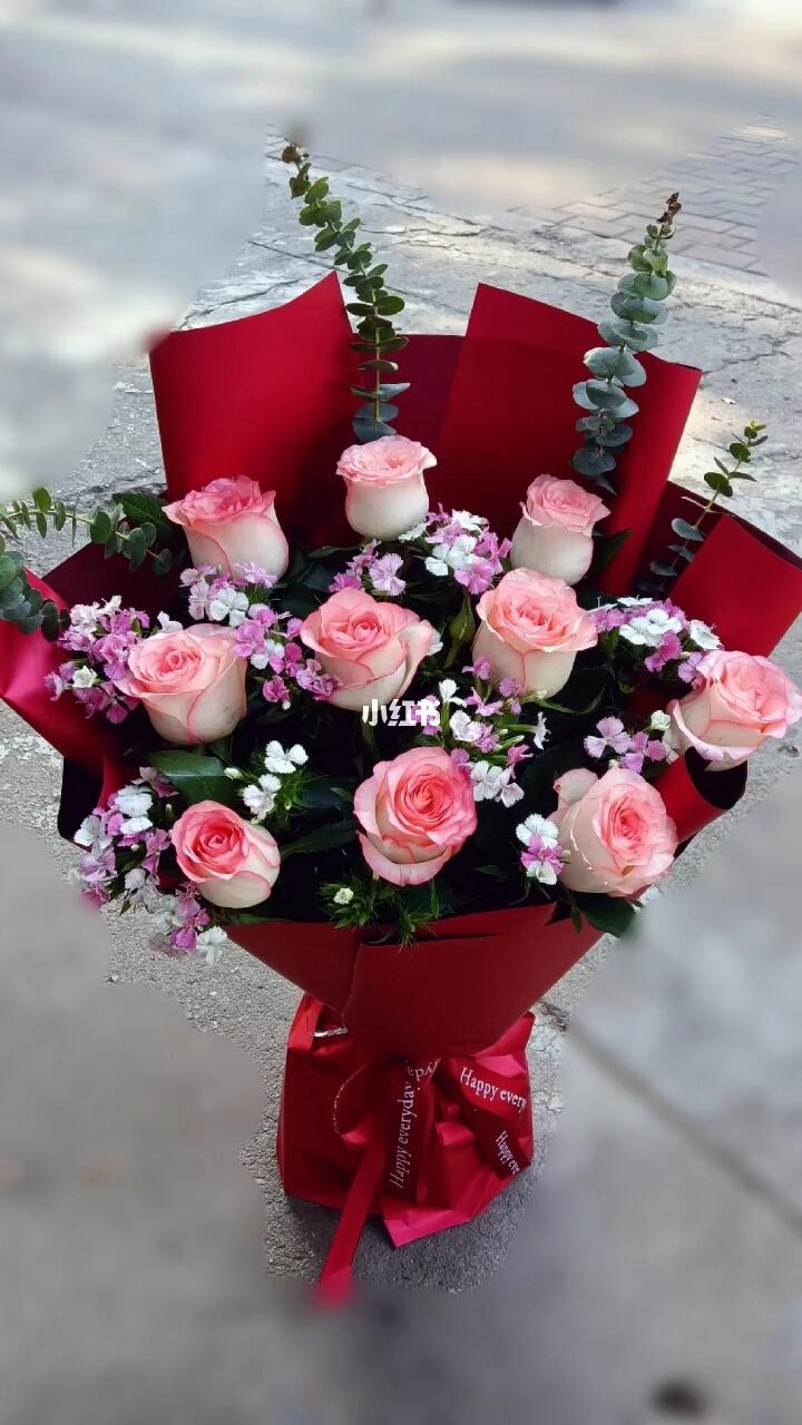 爱莎玫瑰花束