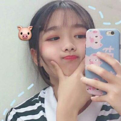 卖萌搞怪小女孩头像