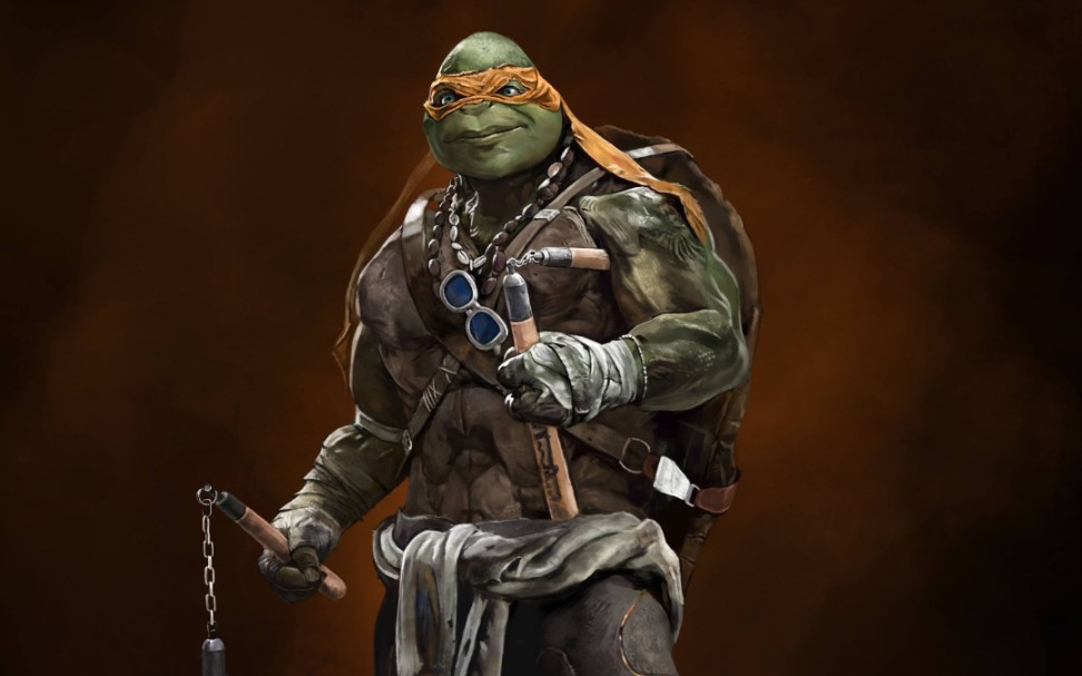 pc 忍者神龟1  忍者神龟2003)挑战模式米开朗基罗通关