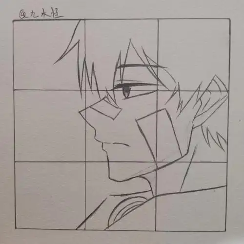 动漫男生绘画教程