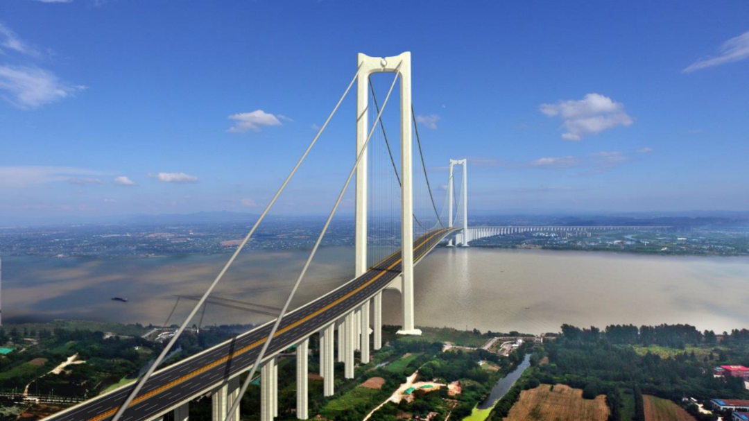 南京龙潭长江大桥主桥成功合龙