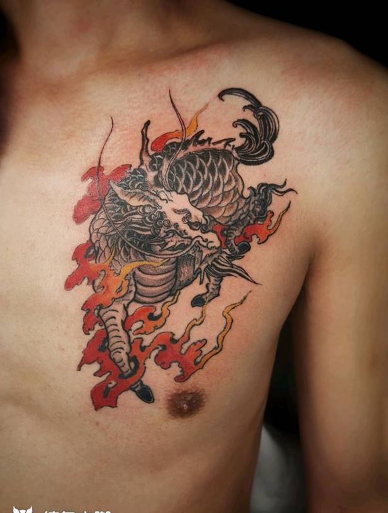 新疆乌鲁木齐市纹身师-卜炎的纹身作品集