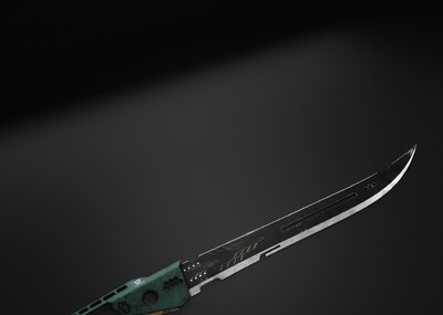 科幻冷兵器 科幻 神兵利器 宝刀 高科技大刀 现代科技刀 科技感冷兵器