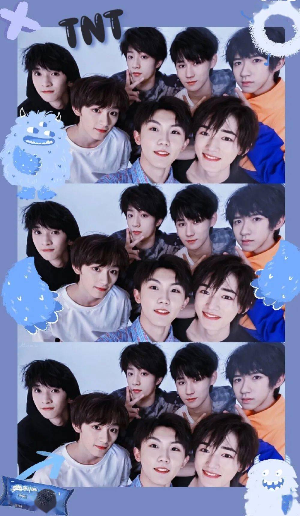 手机壁纸tnt时代少年团