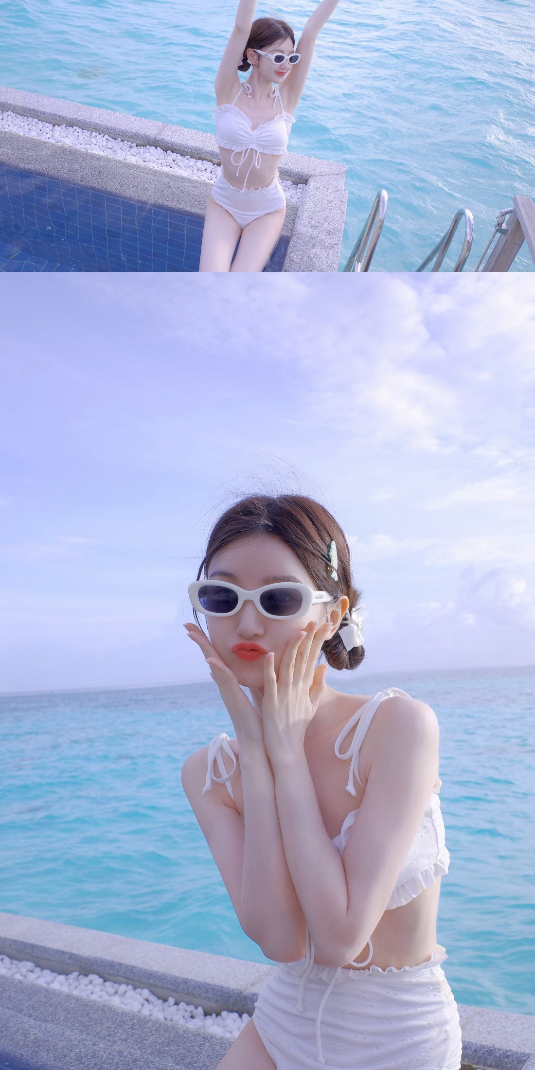 毛晓彤全新泳装写真壁纸