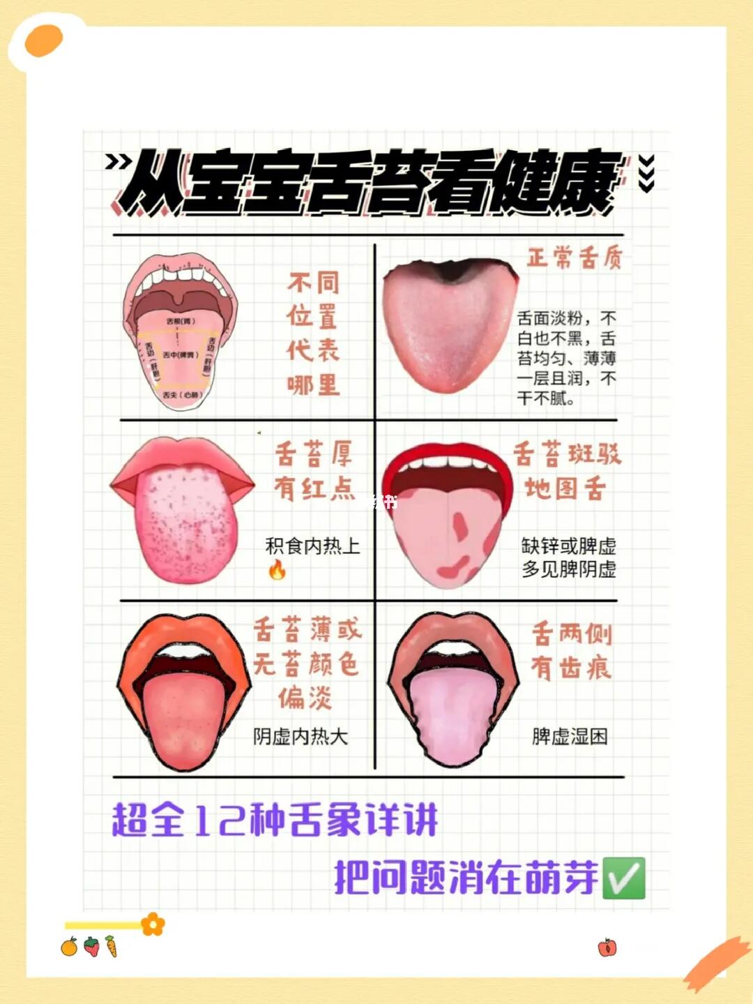 宝宝积食  #宝宝脾胃 #宝宝积食怎么办   #科学育儿我有妙招  #舌诊