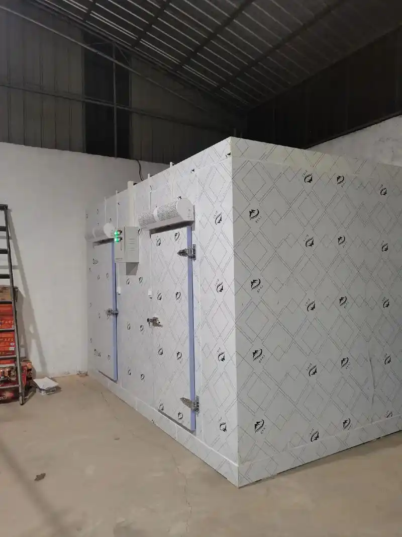 冷库完工,开始上货#仓库实拍 #冷冻食品 - 抖音