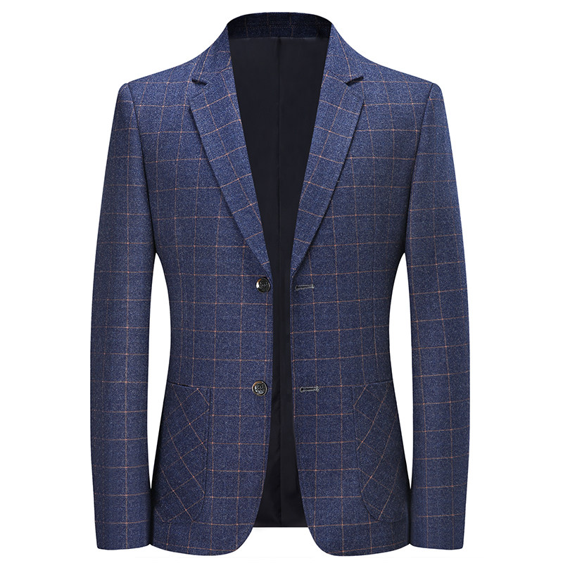 品牌西装男士外套2022春季新款修身中年高端上衣堡 利郎西服男装