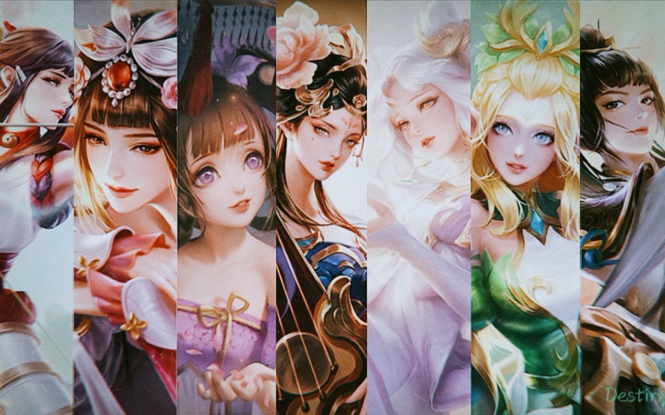 王者荣耀‖‖群像‖ __黑夜颂诗