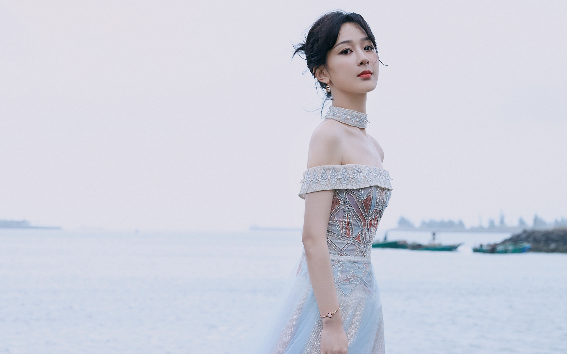 杨紫浪漫仙气高清桌面壁纸