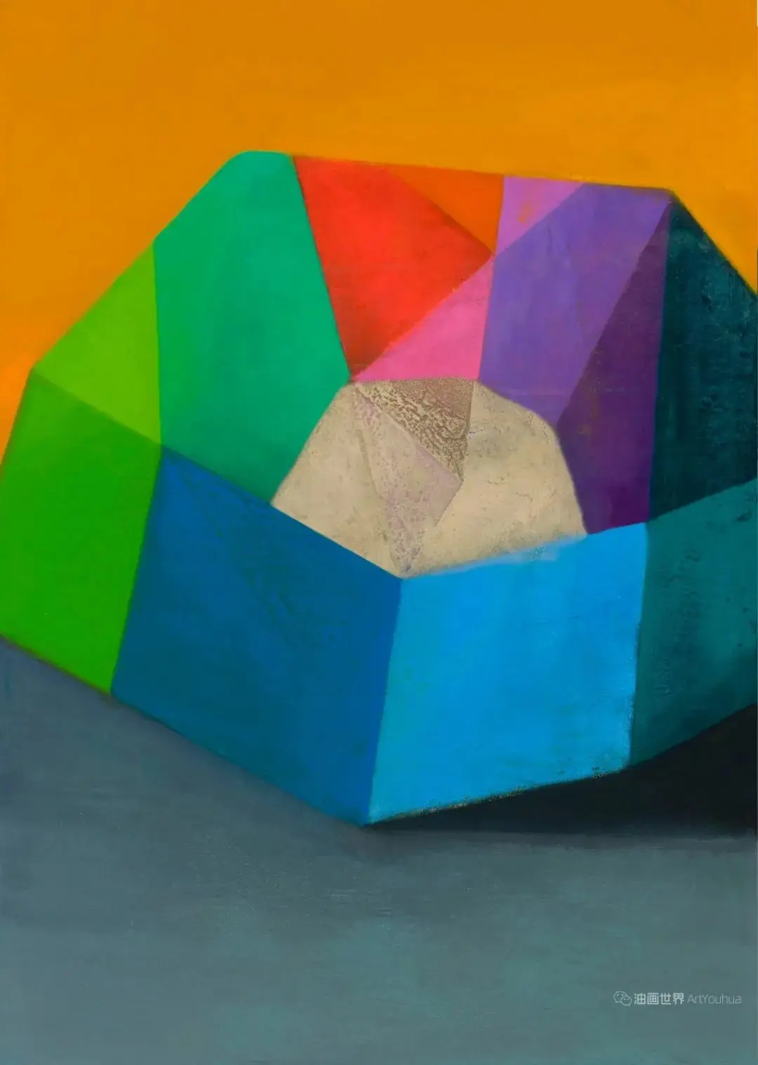 简单的色块之美,极具和谐的配色!