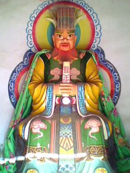 龙王(中国古代神话中统领水族的王)