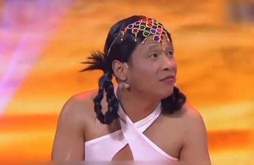 宋小宝女装照,咖妃笑翻众人,美人鱼现肱二头肌!