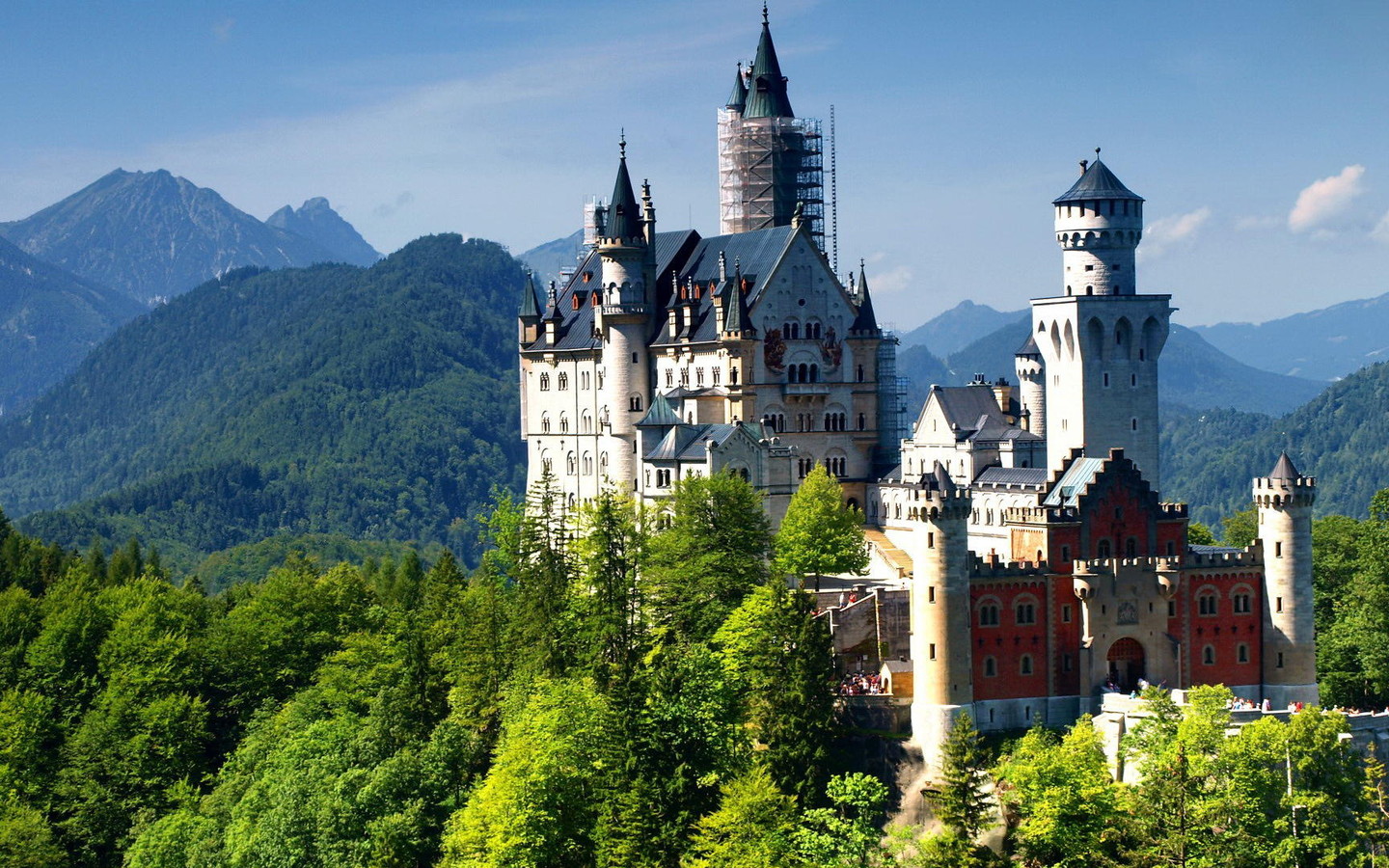 梦幻高端大气城堡桌面壁纸图片下载