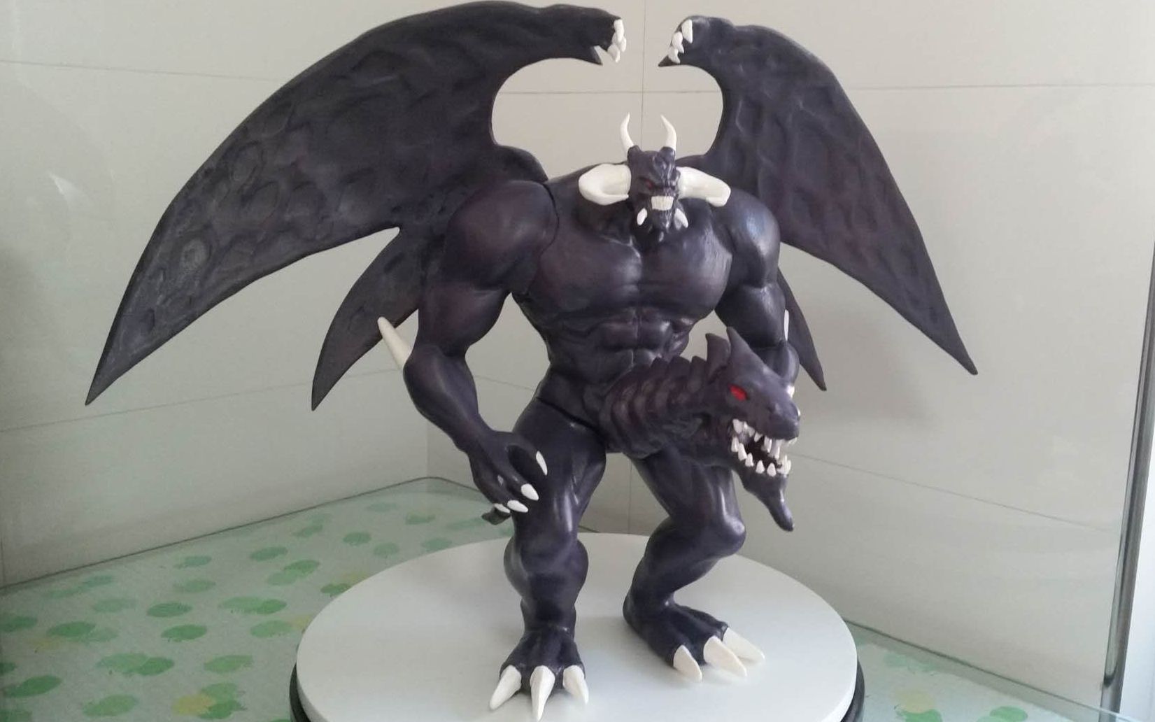 游戏王黑暗大邪神gk雕像手办原创树脂可动模型玩偶