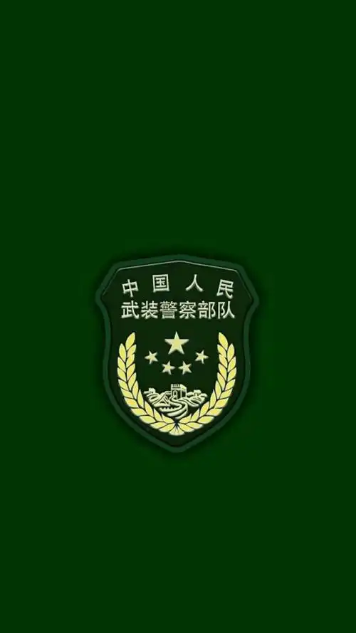 中国人民武装警察部队徽章,锁屏图片,高清手机壁纸,节日-回车桌面