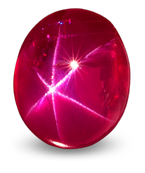 缅甸星光红宝石