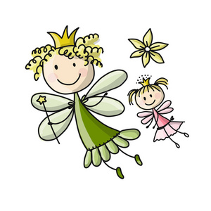 可爱小精灵图片