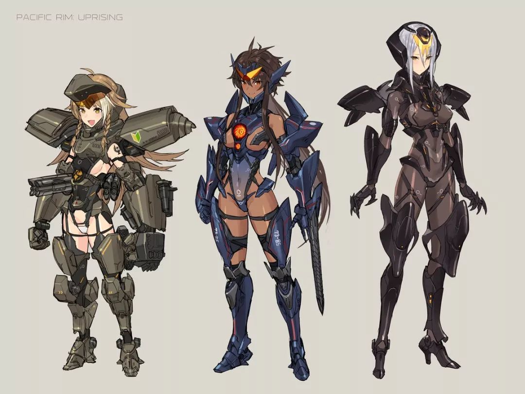 当环太平洋的机体机娘化之后