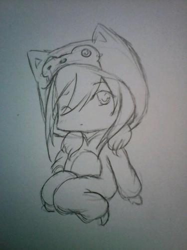 绘画简单漂亮卡通人物简笔画