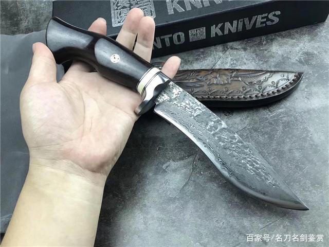 「鉴赏」狼牙手工大马士革直刀