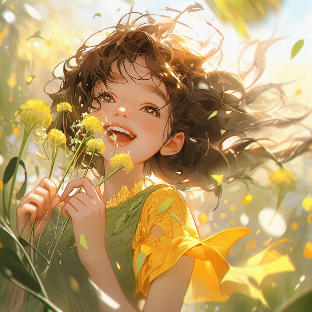 看了就让人开心的女生头像 你笑起来真的很好看!