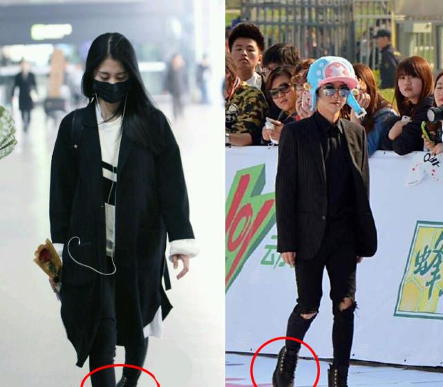 华晨宇还带着一个乔巴造型的毛绒帽子,与其一身黑色酷飒的装扮显得颇