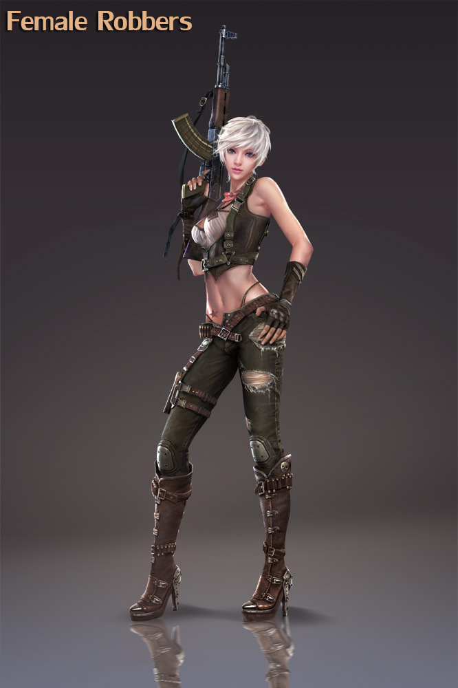 > 《逆战》游戏角色