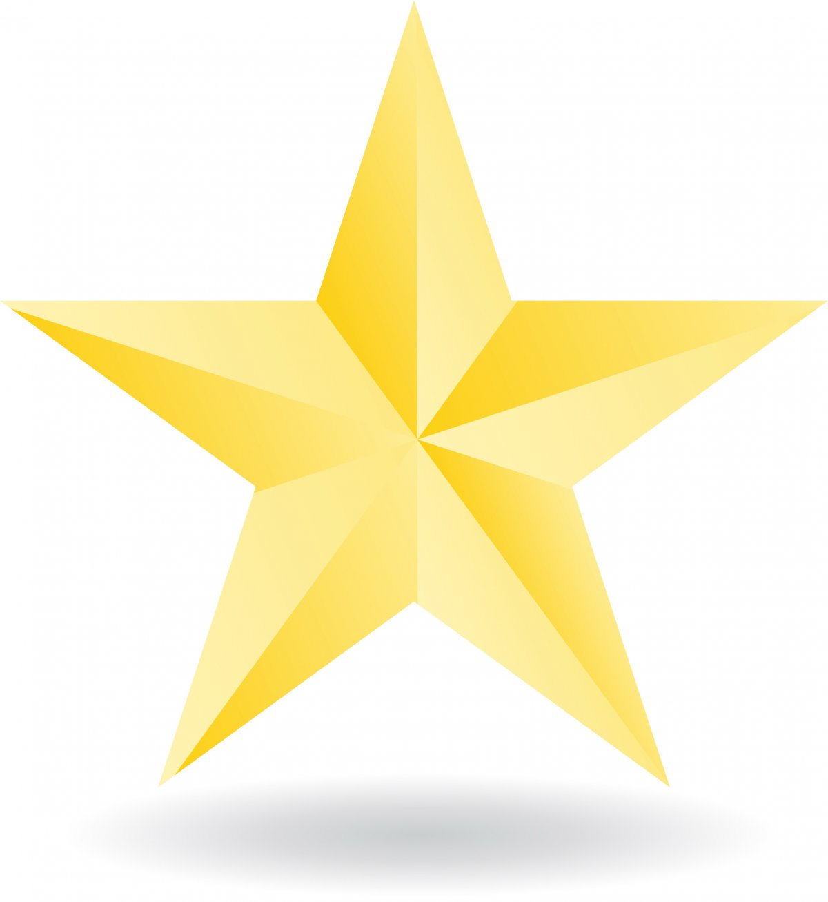 黄色五角星图片