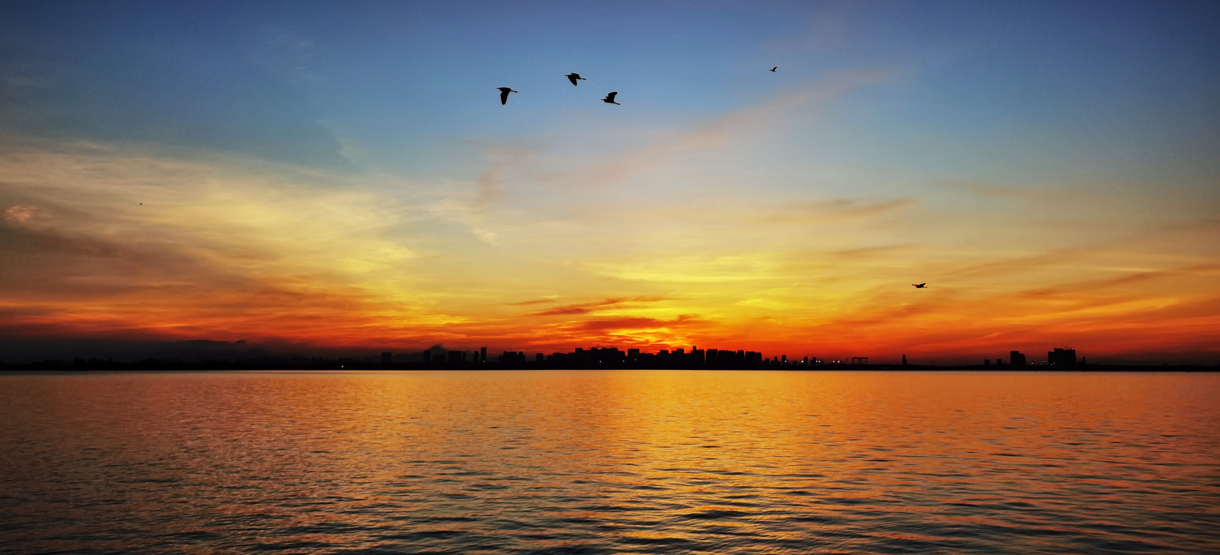 【超感知影像】p40pro 拍海上朝霞