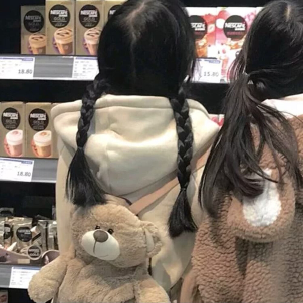 真人闺蜜头像_不露脸. 另一半的在专辑里,自己找