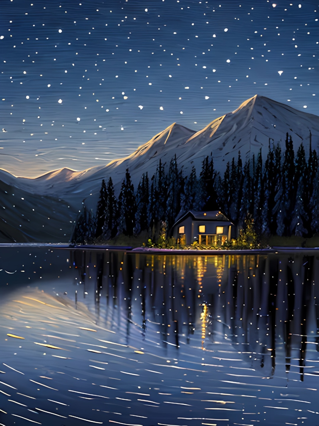 夜深人静的时候 夜深人静,万籁俱寂.