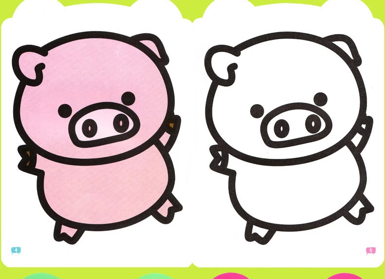 学画书 宝宝涂色书 8册 宝宝学画涂色本 0-2-3岁儿童画画书籍 简笔画