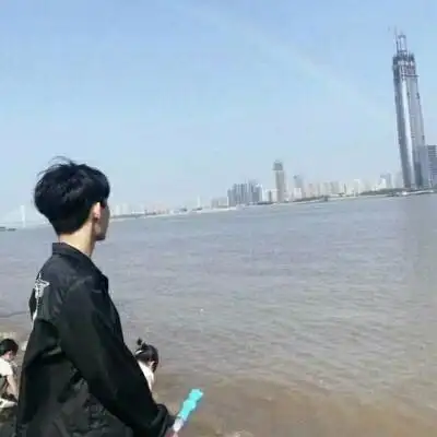 男生帅气背影头像