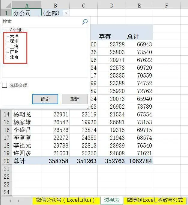 玩转excel数据透视表排序,看这一篇就够了!_报表_字段_技术
