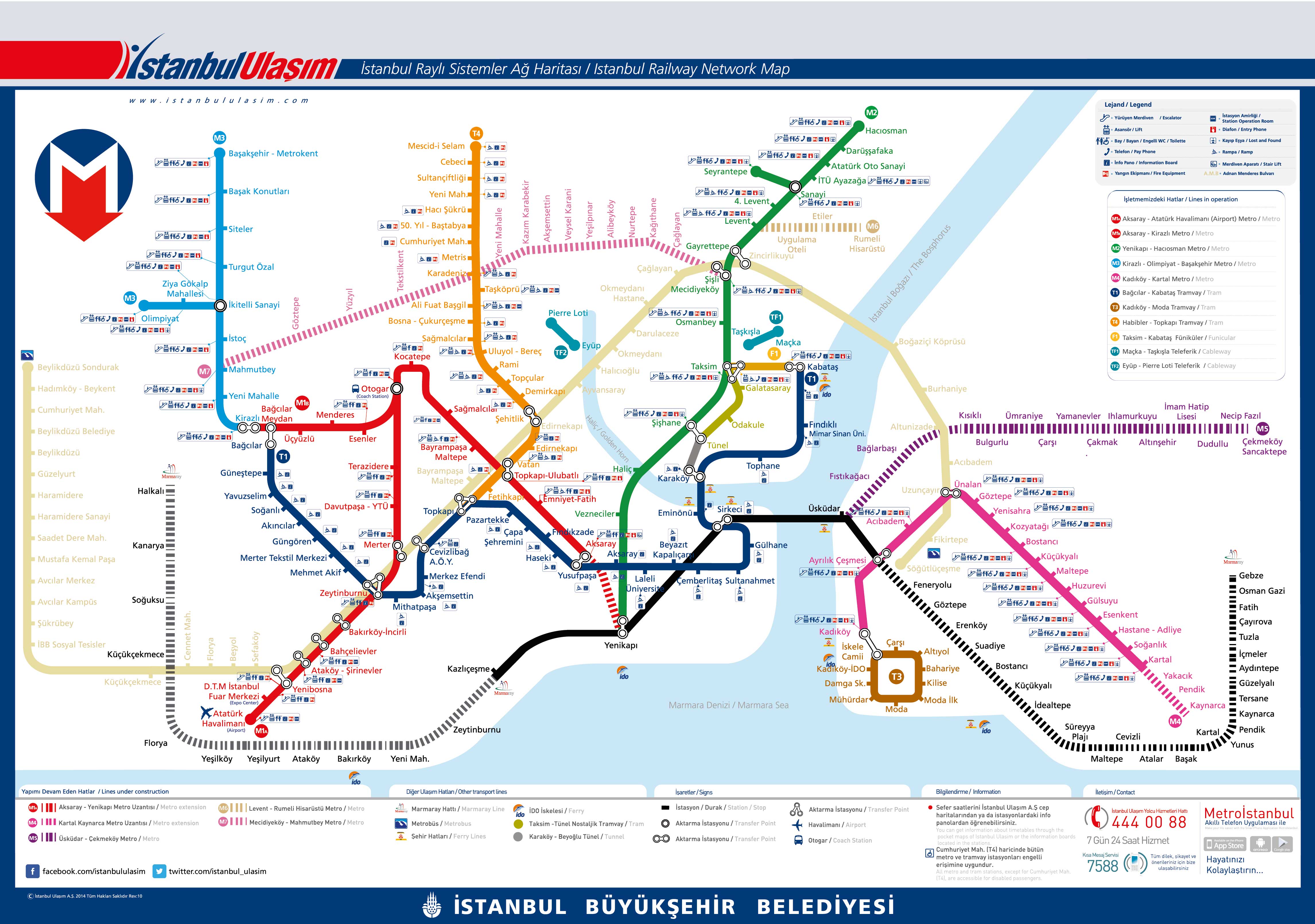 以下贴出一张伊斯坦布尔地铁图,大图请点: http://bbs.qyer.