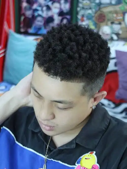 afro 经典～#重庆脏辫  #重庆美式脏辫  #黑人烫  #男生黑人烫  #重庆