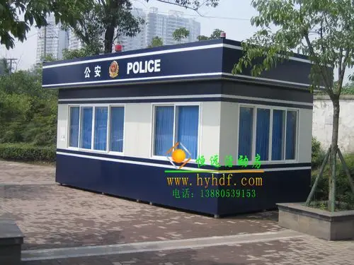 门卫岗亭,治安岗亭厂家,限高限宽警务岗亭哪里定制好?