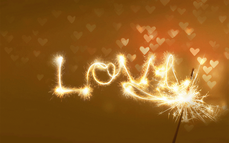 win7动态心形图案