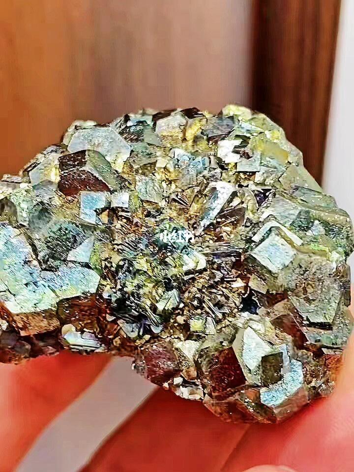 水晶结缘  #水晶  #结缘水晶  #能量水晶  #水晶原石  #黄铁矿  小