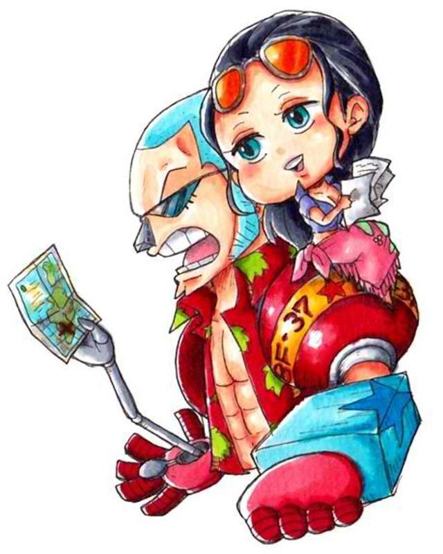 难道,只有我一个人觉得弗兰奇罗宾酱是绝配cp吗?