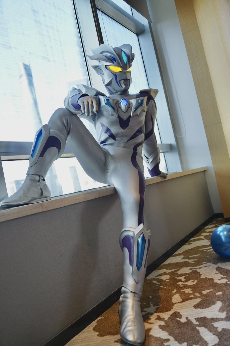 超帅气的无限彼岸赛罗奥特曼皮套特写 不知道何时能再次登场