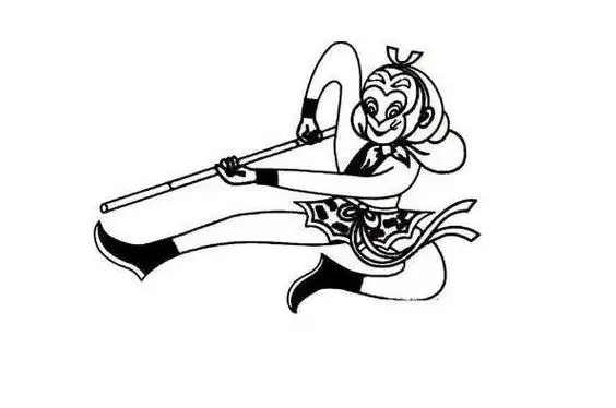 孙悟空简笔画 孙悟空简笔画简单又帅 | 第 3 页