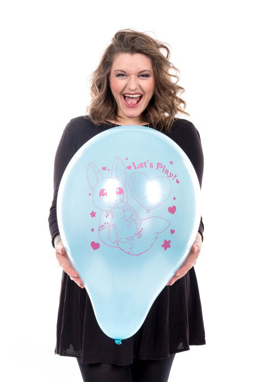 气球迷恋looner进口先锋qualatex16寸可爱动漫伊布气球