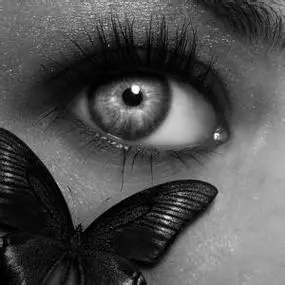 遮住眼睛的酷炫头像