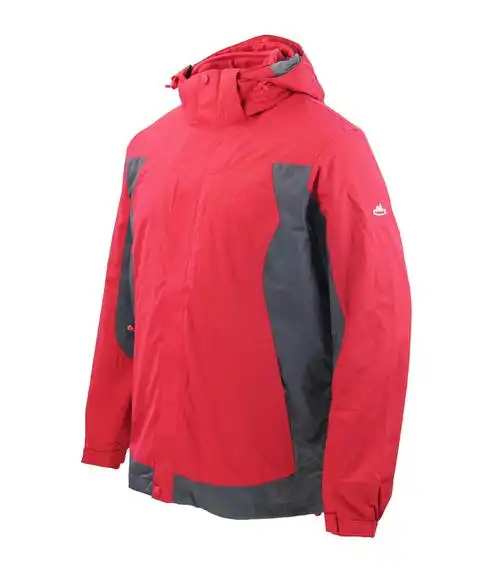 cantorp肯拓普冬季冲锋衣男三合一含抓绒内胆两件套男款防水透气