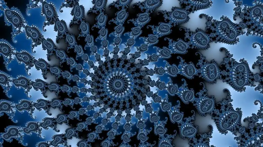 曼德尔布罗——漂亮的分形几何图片,艺术壁纸-回车桌面