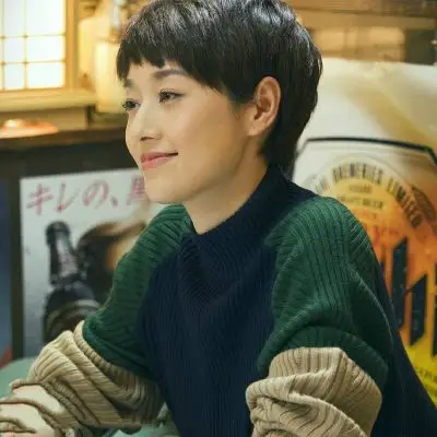 2017秋季新款我的前半生马伊琍罗子君同款毛衣女拼接拼色针织衫潮