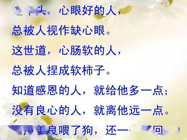 宁可做个善良的人心安一辈子也不做虚伪的人算计一辈子