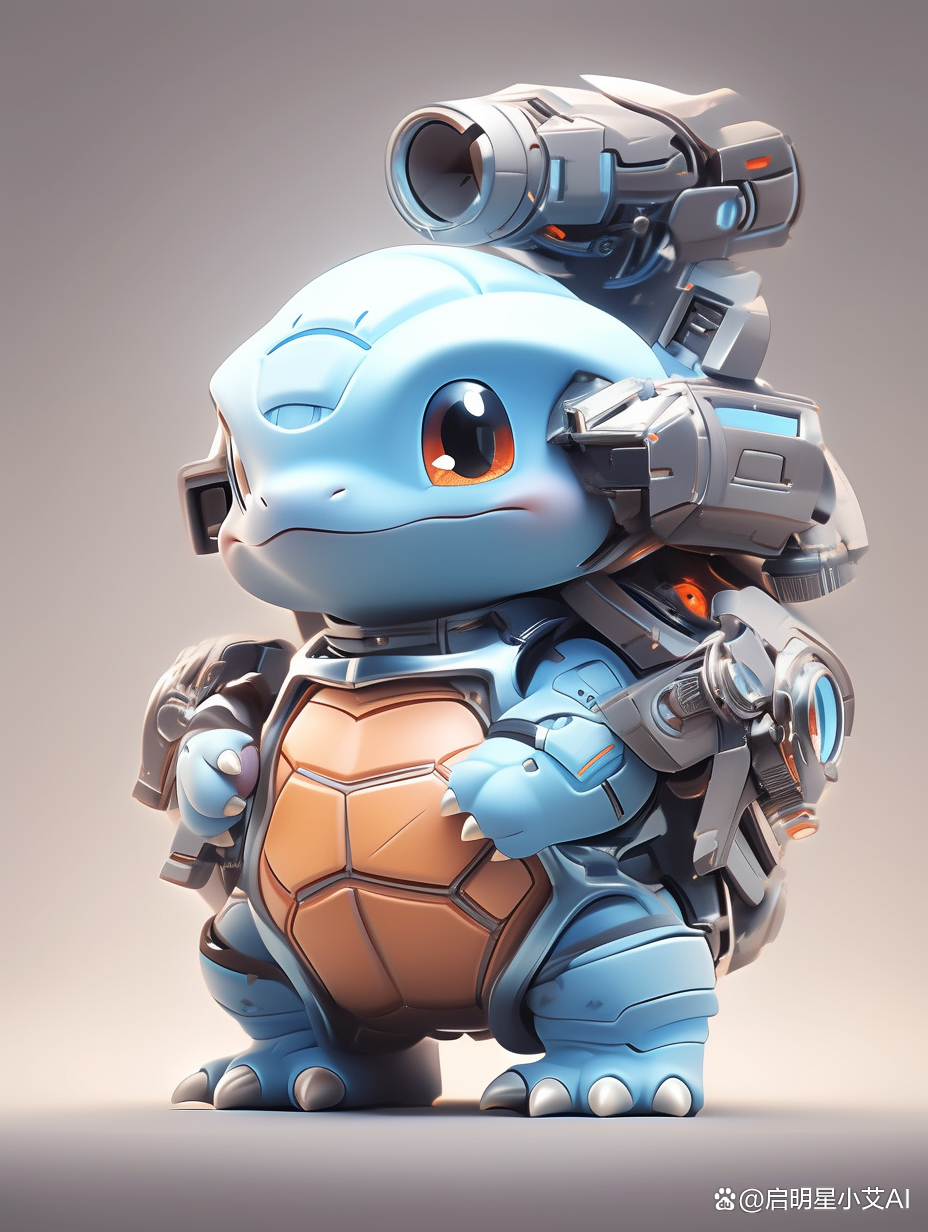 机甲宝可梦——杰尼龟第一弹